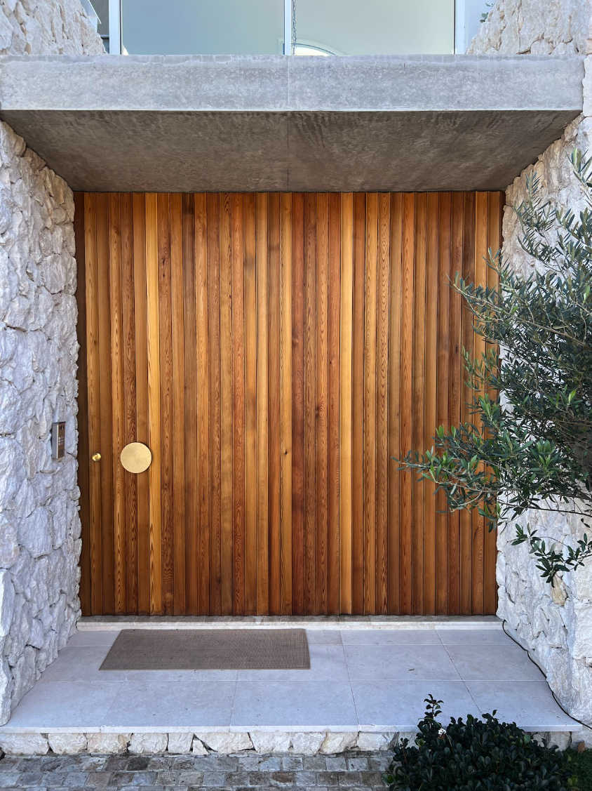 Traditional Wood Cladding Front View